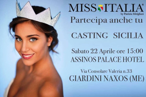 Miss Italia, oggi a Giardini Naxos primo casting messinese