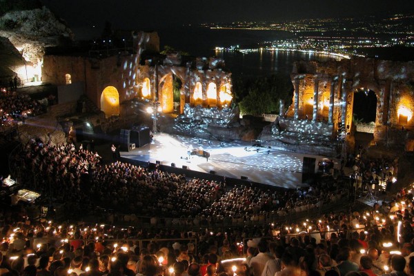 Taormina, Aida di Carmela Apollonio al Teatro Antico