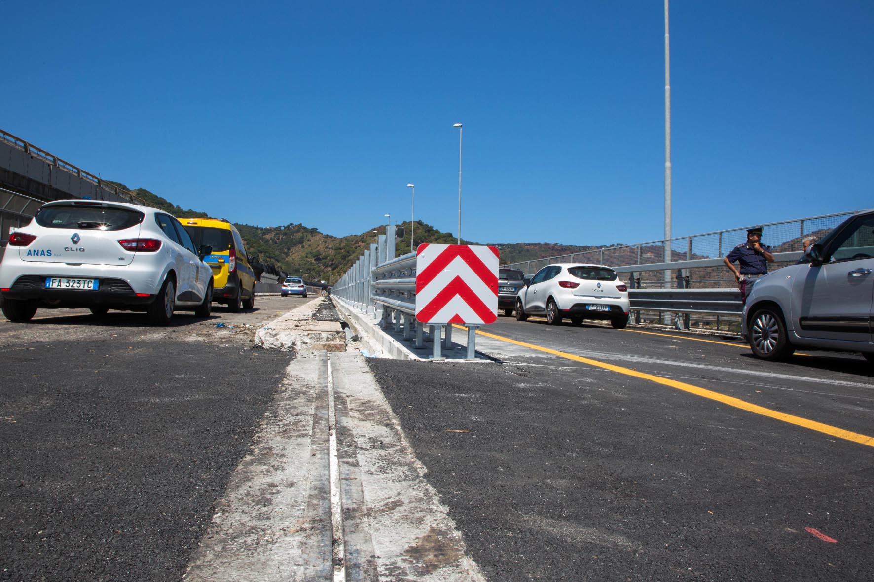 Cantiere viadotto Ritiro, si fermano i lavoratori in arretrato con le spettanze