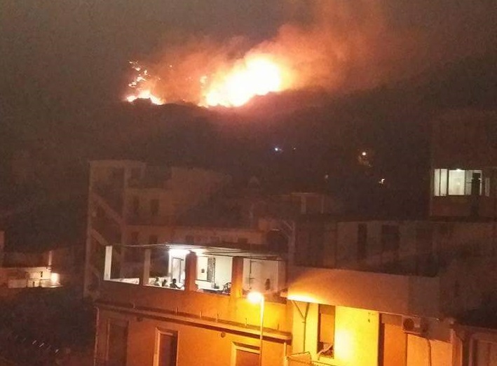 Pineta di Camaro in fiamme, Cacciotto e Gioveni sollecitano controlli