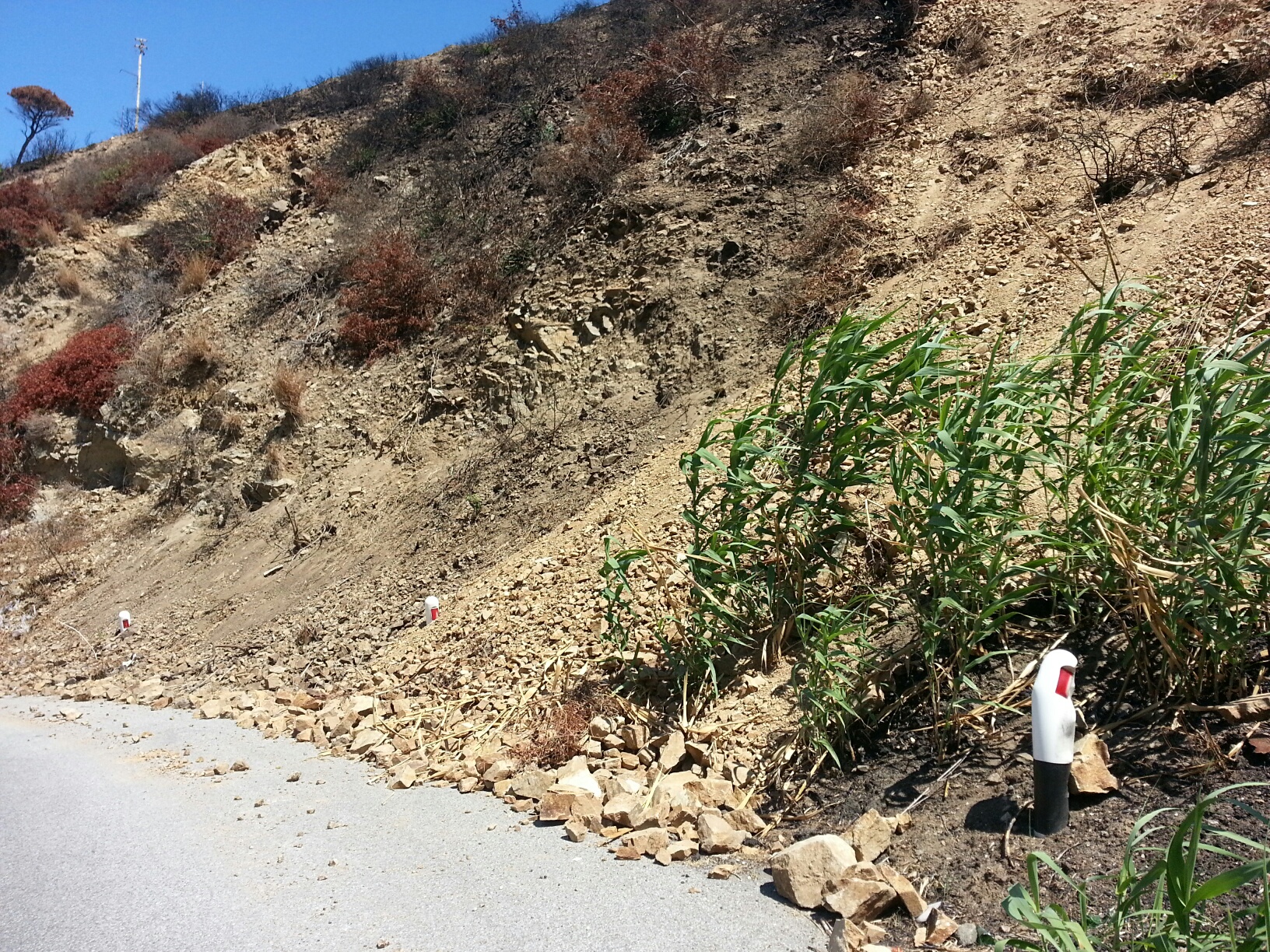 Rischio idrogeologico a Spartà e Piano Torre, Sos di Gioveni