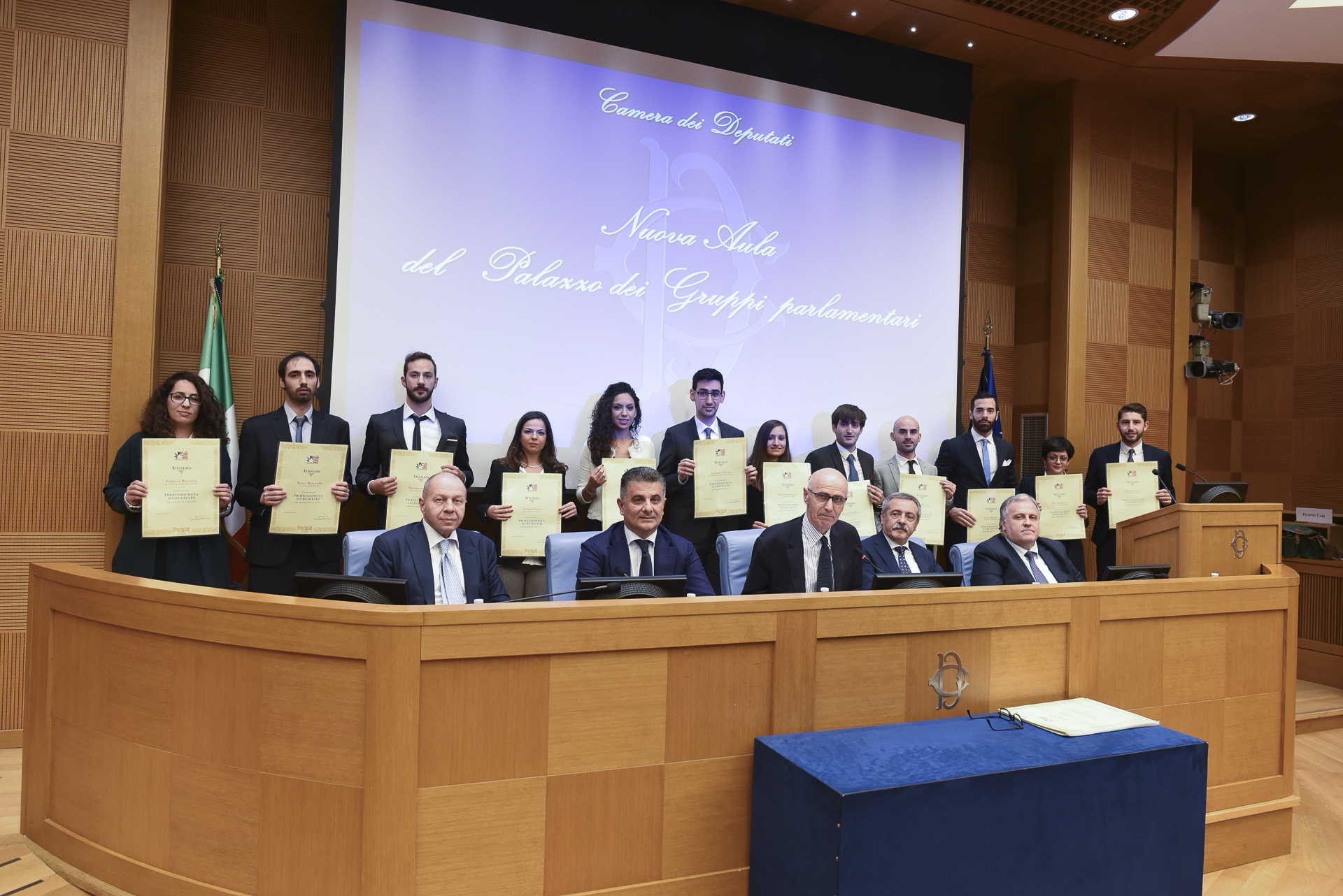 Premiati alla Camera dei Deputati i ragazzi più promettenti d'Italia