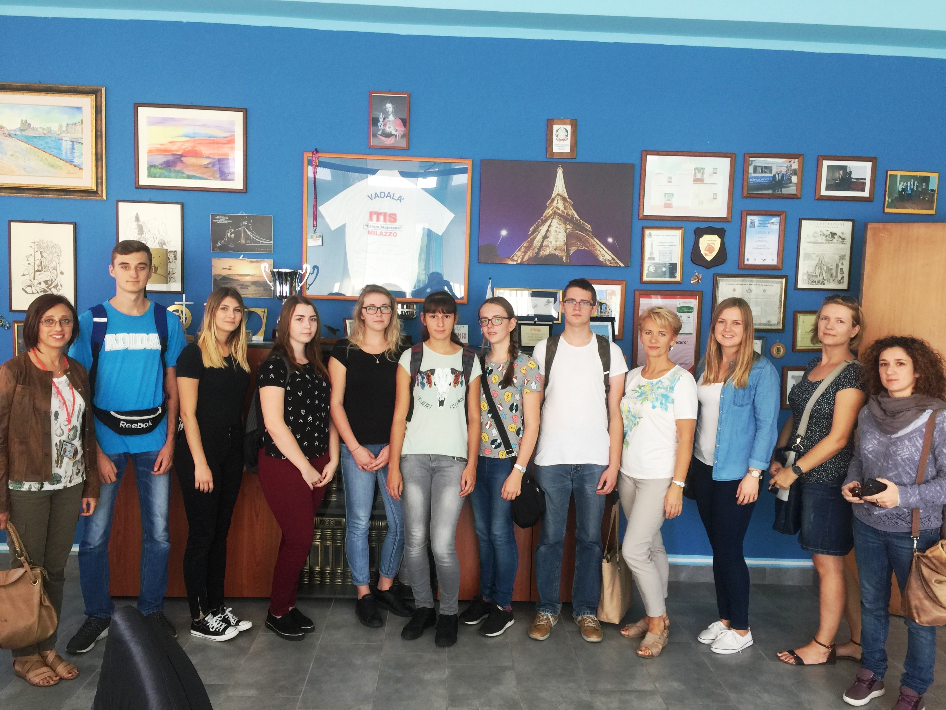 Mobilità giovanile, 7 studenti polacchi ospiti all'istituto "Ettore Majorana"