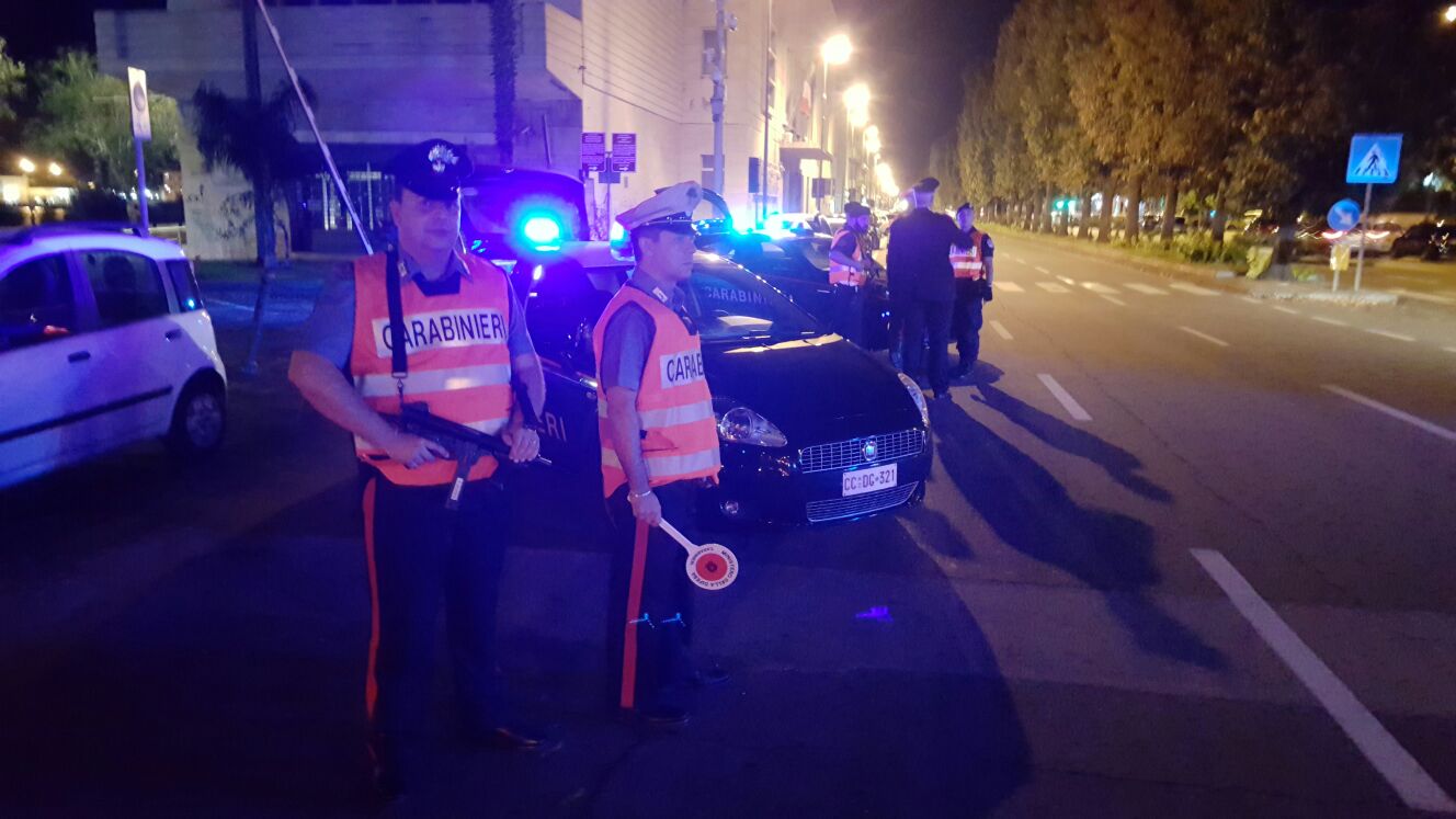 Movida messinese, eseguiti controlli a tappeto dai carabinieri