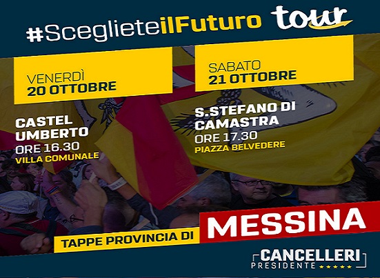 #SceglieteilFuturo Tour, Movimento5Stelle in corsa per Regionali e comuni peloritani