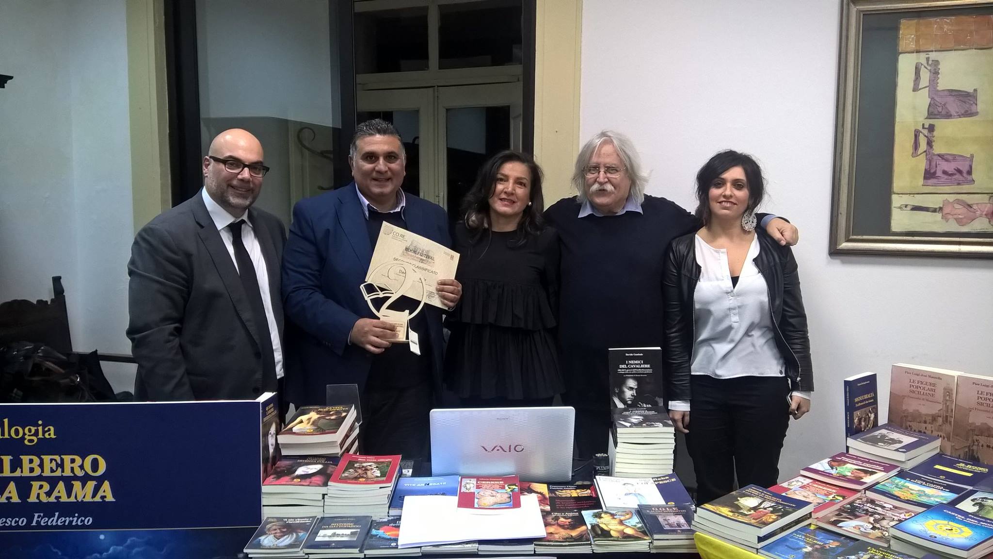 Rende book festival, il libro di Gambale ottiene il 2. posto