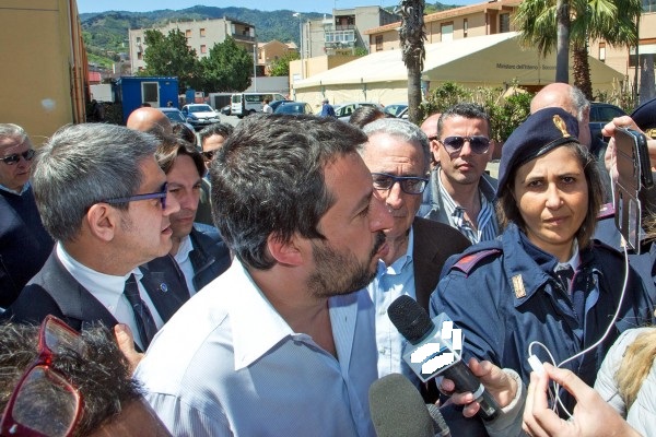 Tour di Salvini in Sicilia e Calabria, il vice premier visiterà anche la Base navale di San Raineri