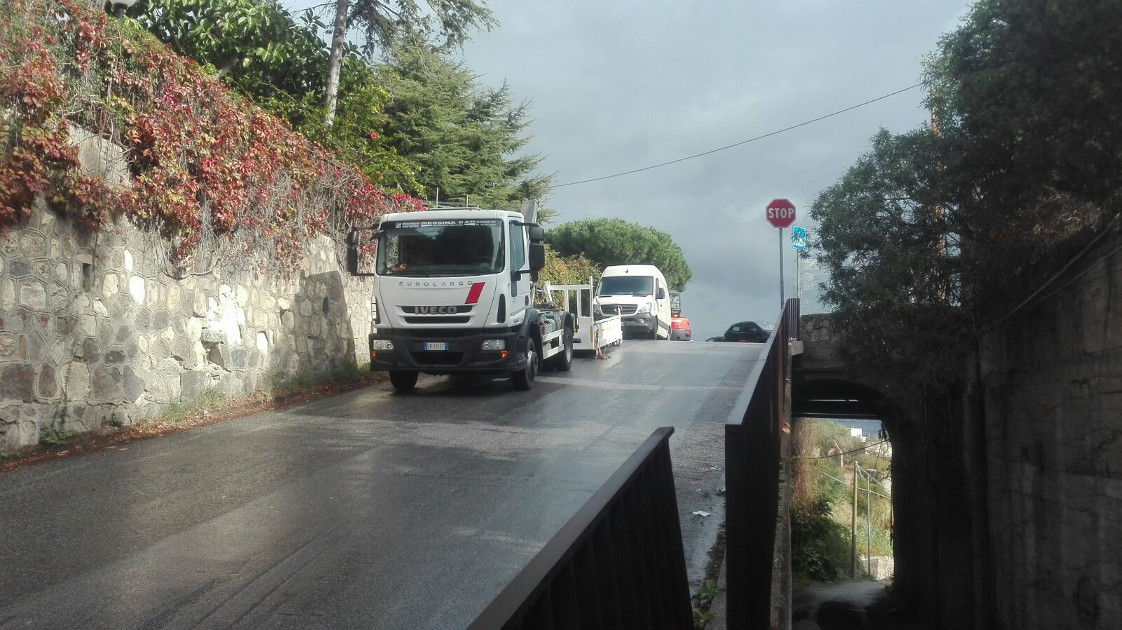 "Muro del pianto" in via Salita Fosse: Laimo sollecita l'Amam