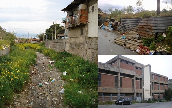 Quartiere di Bisconte tradito dalla politica dal Basso, torrente mai coperto e sbaraccamento mai risanato