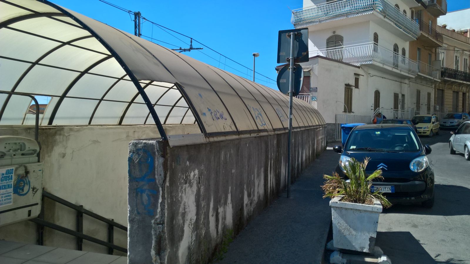 Giardini, un elevatore per il sottopasso di via Vittorio Emanuele