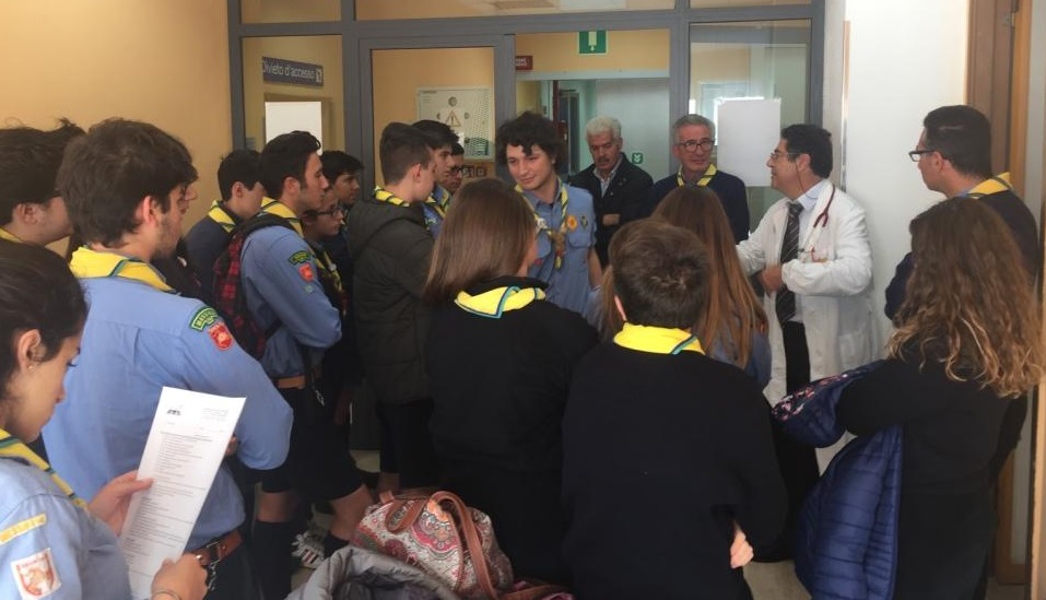 Il grande cuore dell'Agesci, una ventina di scout donano il sangue al Policlinico