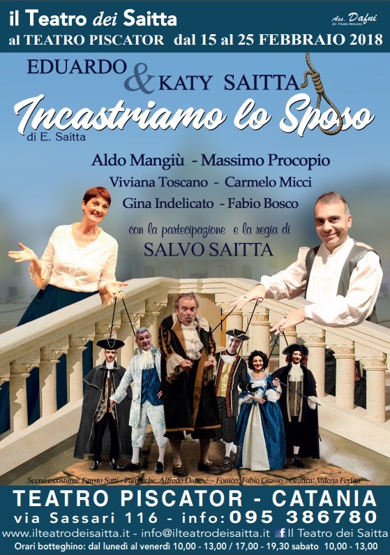 La famiglia Saitta torna in scena al Teatro Piscator con la commedia Incastriamo lo sposo