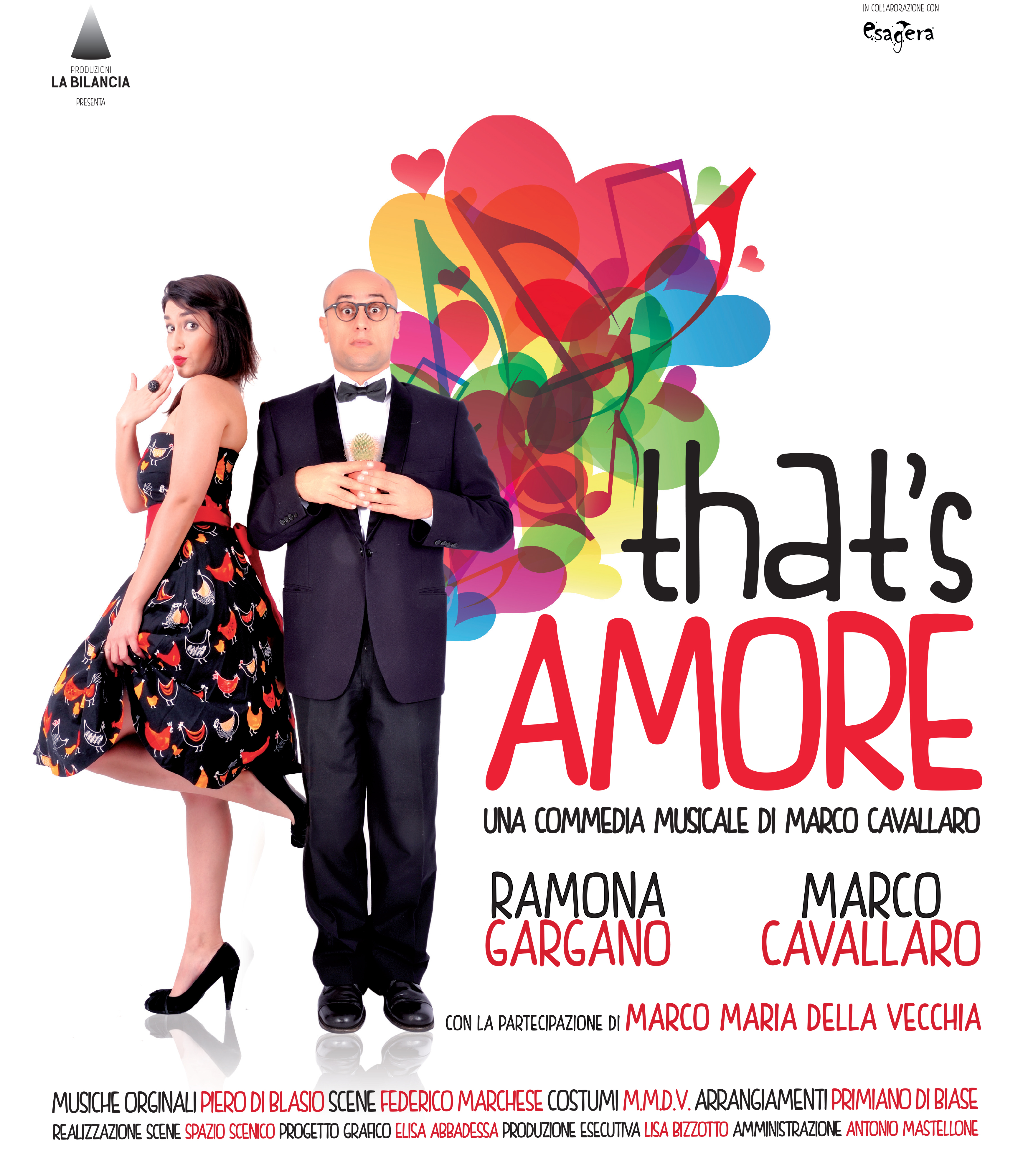 Quinteatro: al Teatro Trifiletti sbarca la commedia musicale That's amore