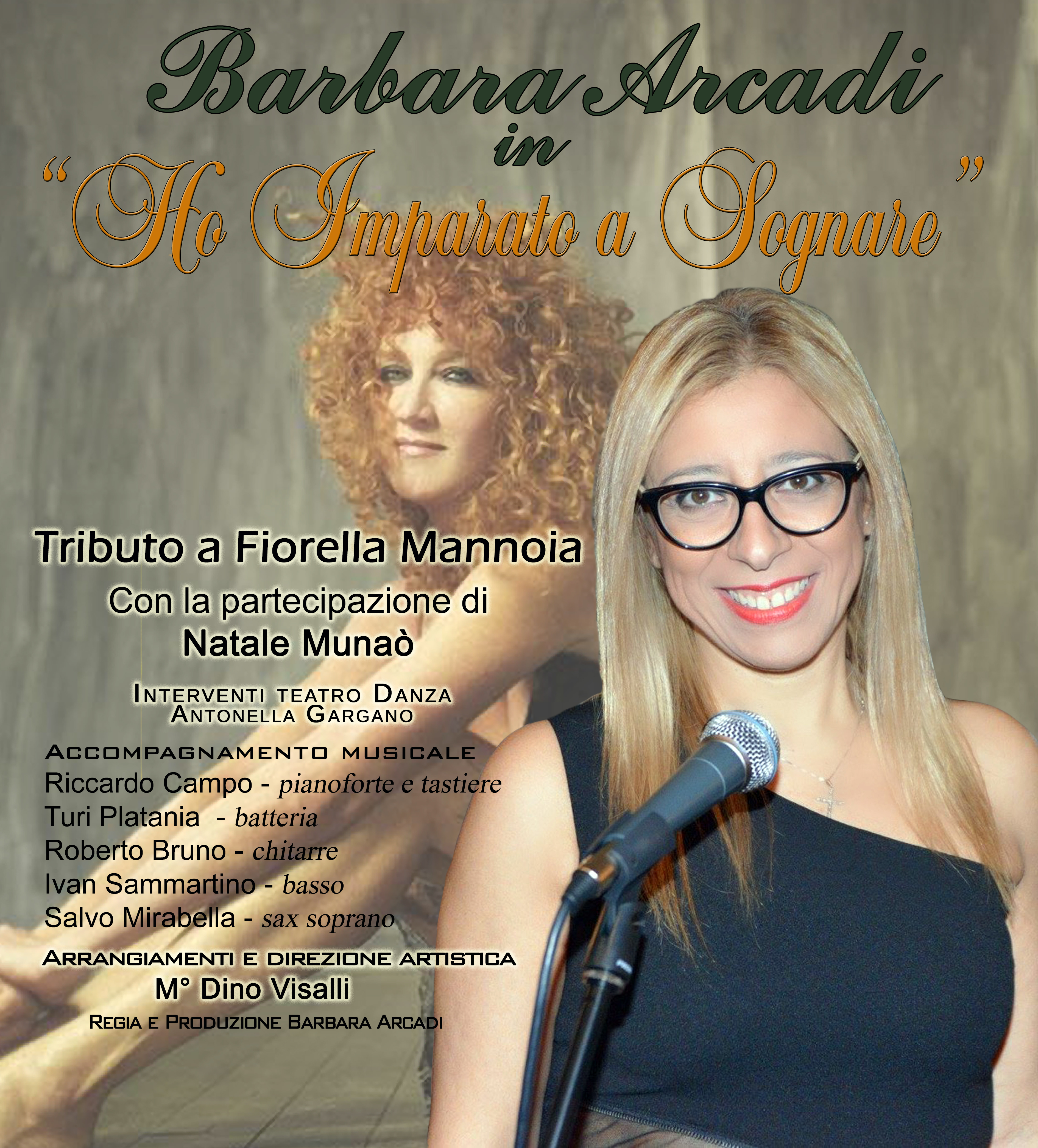 Barbara Arcardi presenta Ho imparato a sognare, tributo alla carriera di Fiorella Mannoia