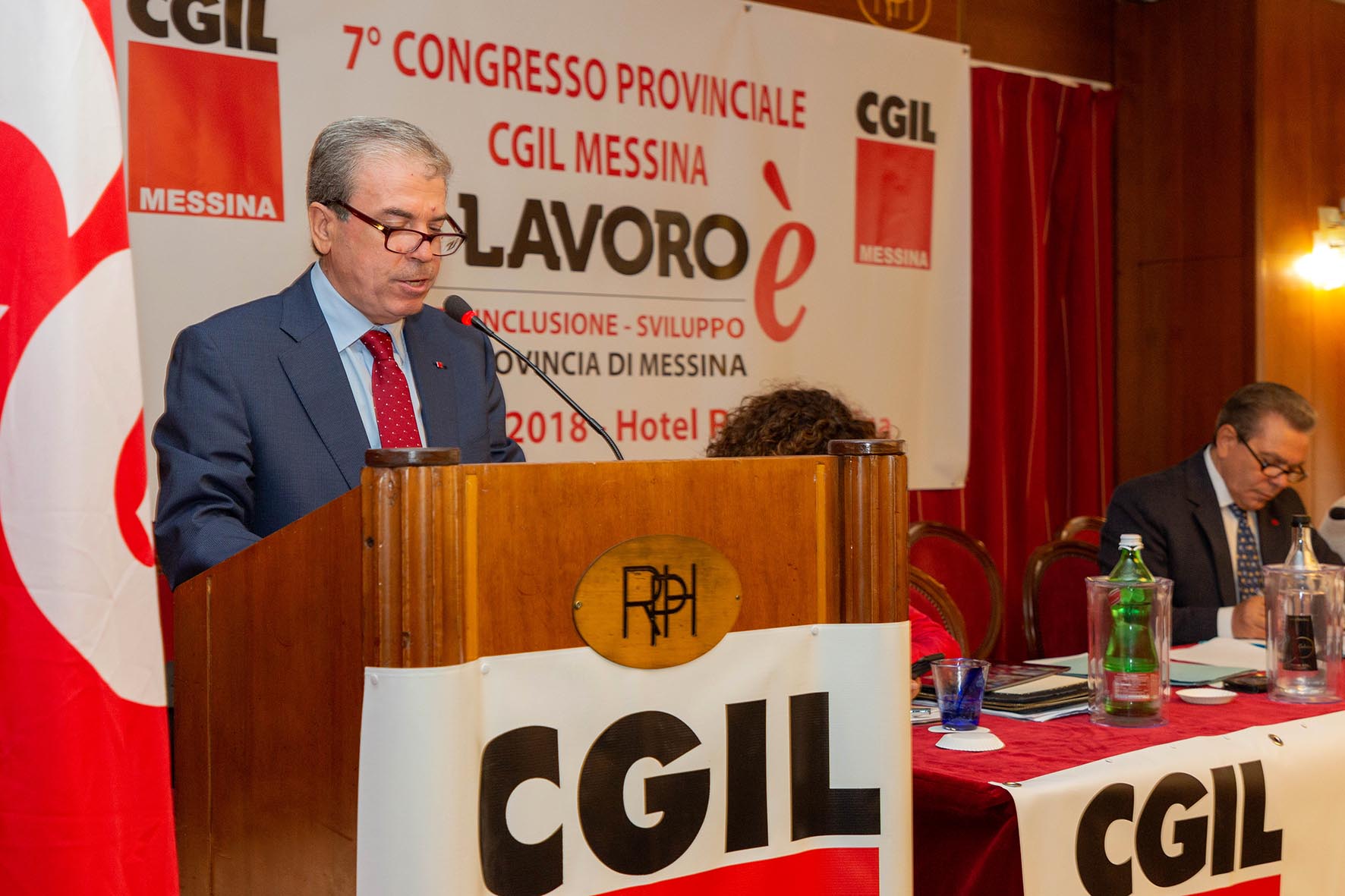 Congresso Cgil, Mastroeni confermato segretario: "Impegno per tutti i lavoratori"