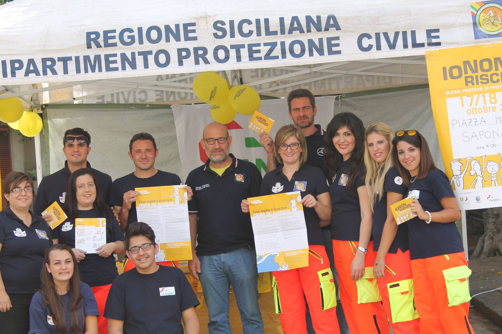 Campagna "Io non rischio", Saponara e Villafranca fanno buone pratiche di Protezione civile