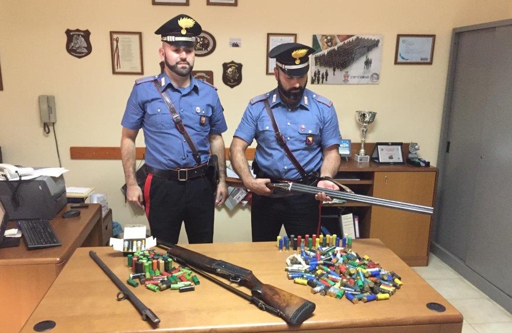 Allevatore di Castel di Lucio arrestato per detenzione illegale di un fucile e munizioni