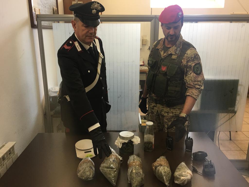 Deteneva oltre un chilo di marijuana, giovane di Francavilla arrestato dai carabinieri