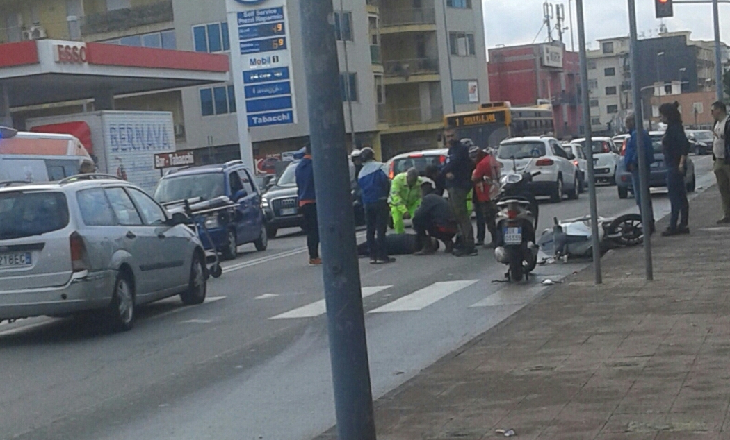 Incidente stradale a Contesse, scooterista finisce in ospedale