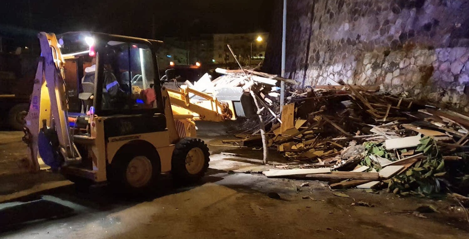 Fondo Fucile e Villaggio Aldisio: blitz notturno nel nome della legalità