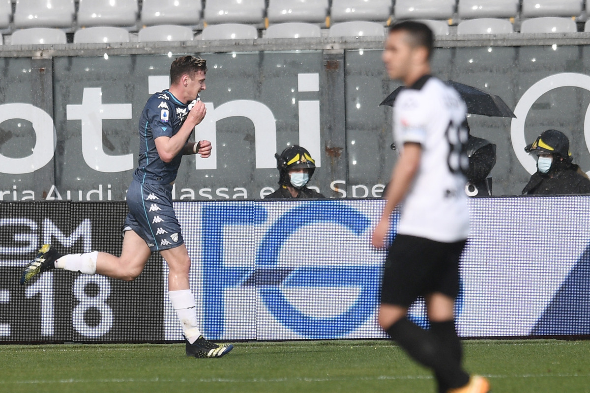 Verde risponde a Gaich, Spezia-Benevento 1-1