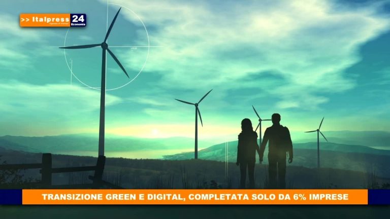 Transizione green e digital, completata solo da 6% imprese