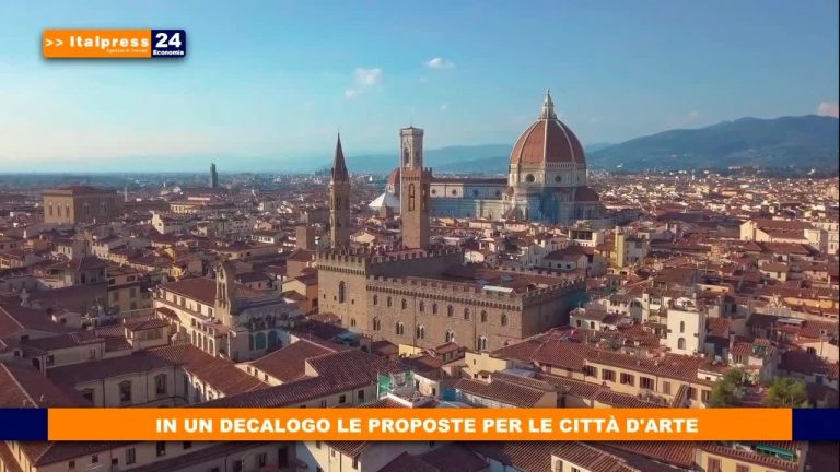 In un decalogo le proposte per le città d’arte