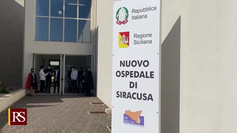 Nuovo ospedale di Siracusa, presentato progetto da 200 milioni