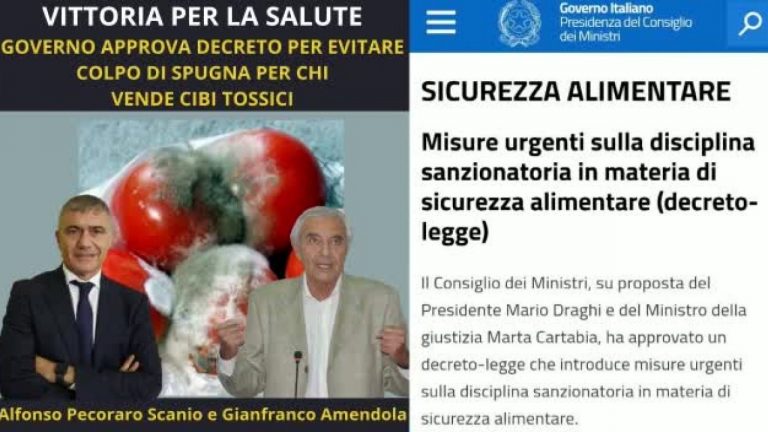 Sicurezza alimentare, Pecoraro Scanio: “Reintrodotte le norme penali per chi vende prodotti scaduti”