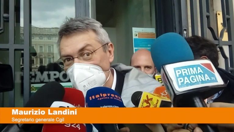 Recovery, Landini “L’obiettivo centrale è creare lavoro”