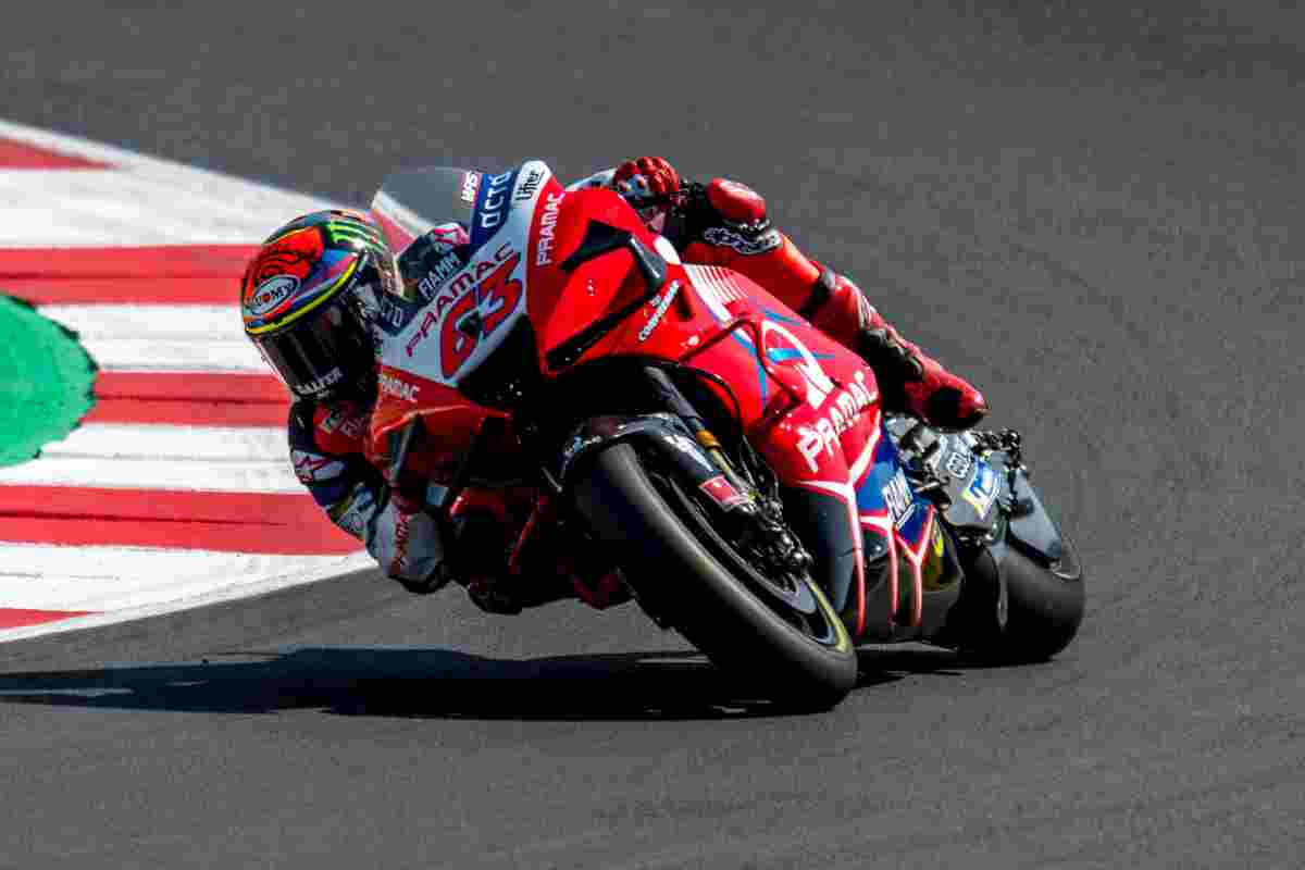 Bagnaia il più veloce nel venerdì di libere a Jerez