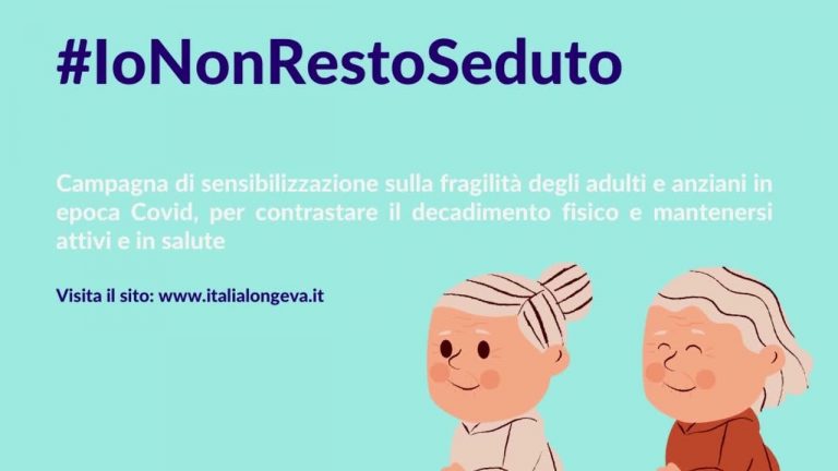 Sarcopenia, al via campagna #IoNonRestoSeduto