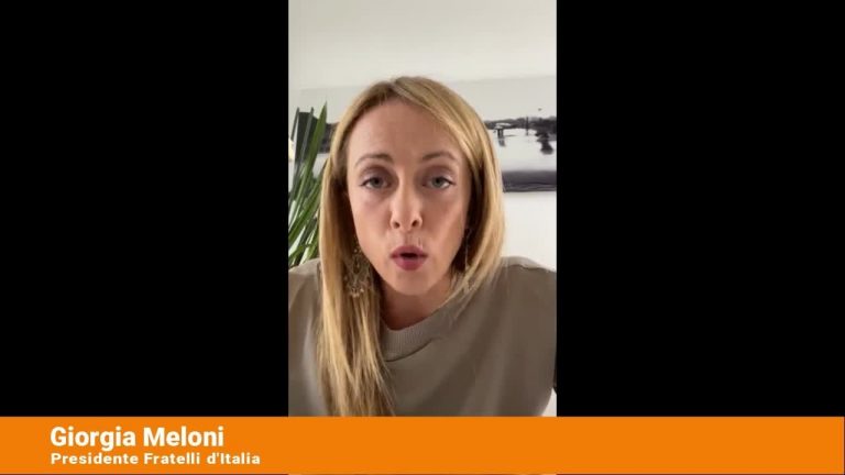 Meloni “Il coprifuoco non è più tollerabile”