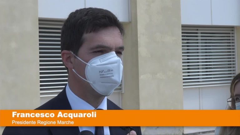 Marche, Acquaroli “Numeri da zona gialla ma discesa in frenata”