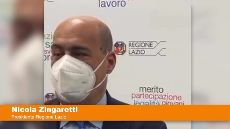 Covid, Zingaretti “I vaccini non sono pericolosi”