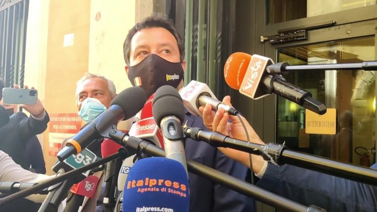 Salvini “Avanti con le riaperture, lo dicono i dati”