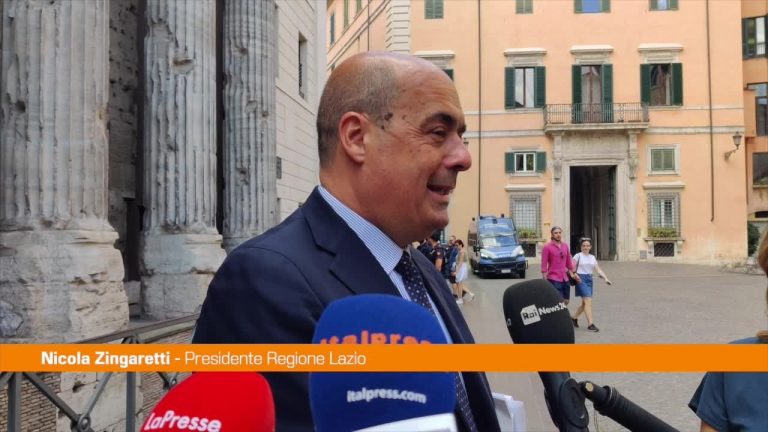 Zingaretti: “La Regione Lazio ha fatto legge sulla parità salariale”