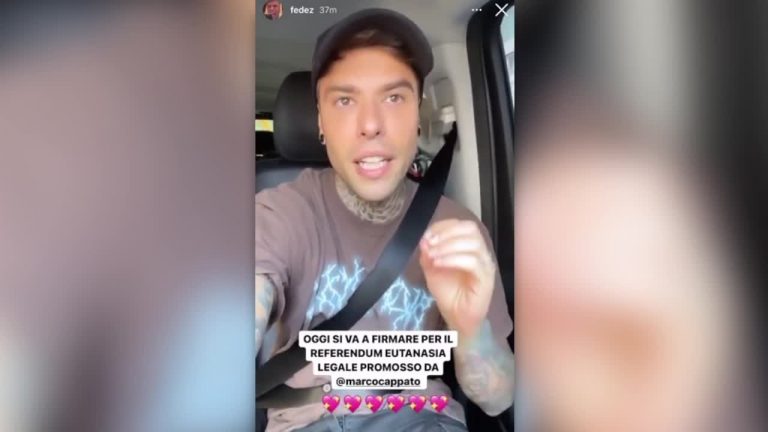 Eutanasia, Ferragni e Fedez firmano per il referendum