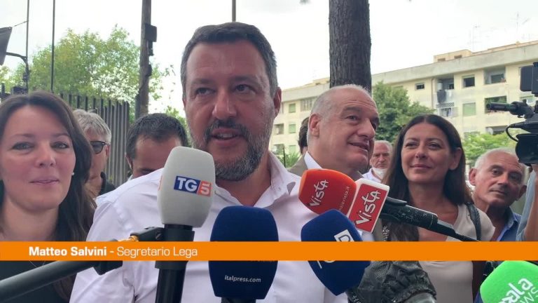 Roma, Salvini “Quartieri popolari lontani da pensiero Raggi”