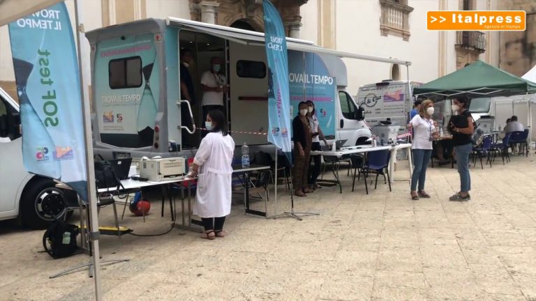 Screening oncologici e vaccinazioni in piazza a Monreale