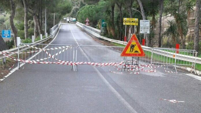 Costone roccioso, venerdì sera l’ultimazione dei lavori