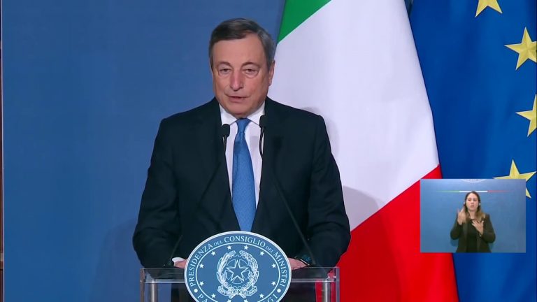 Covid, Draghi “I vaccini restano la difesa migliore”