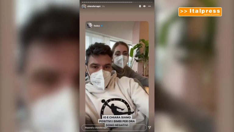 Covid, Fedez e Ferragni positivi