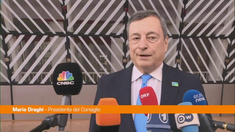 Ucraina, Draghi “Servono fermezza e deterrenza”