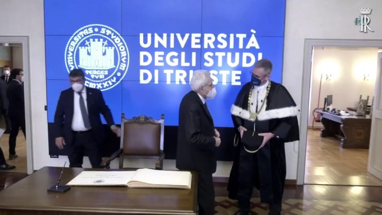 UniTrieste, Mattarella apre l’anno accademico