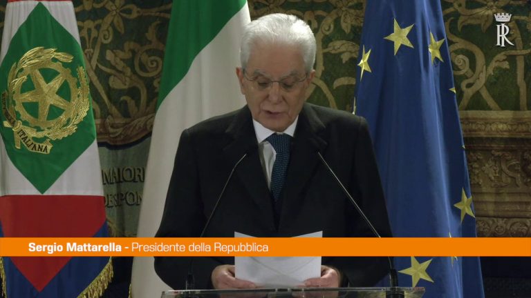 Giustizia, Mattarella: “Urgente la riforma del Csm”