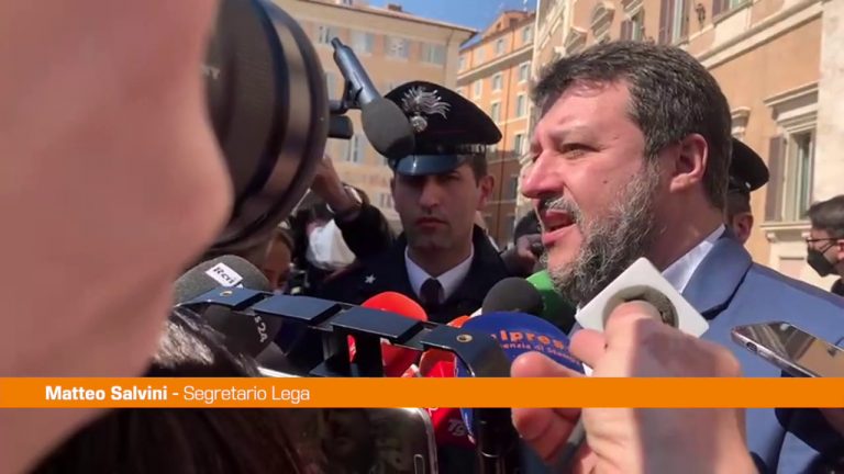 Salvini “Ho apprezzato Zelensky, le armi non sono la soluzione”