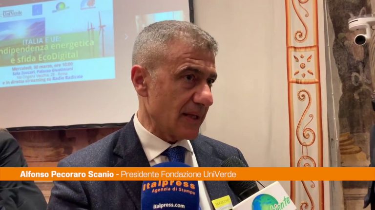 Pecoraro Scanio “Rinnovabili per indipendenza energetica”