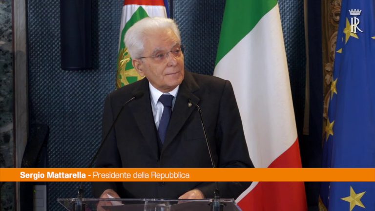 Mattarella “La guerra è contro i valori olimpici, invochiamo la pace”