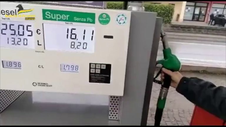 Vicenza, sequestrato un distributore di carburante